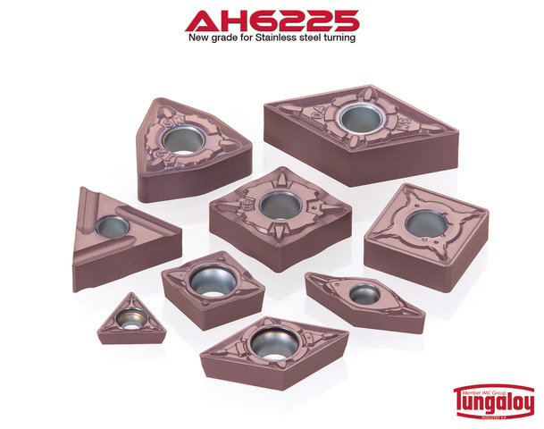 New AH6225 PVD Grade Conquers Stainless Steel Turning